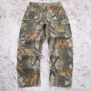 Vintage Carhartt B158 CMO Realtree Camo Carpenter Hunting Pant 31x30